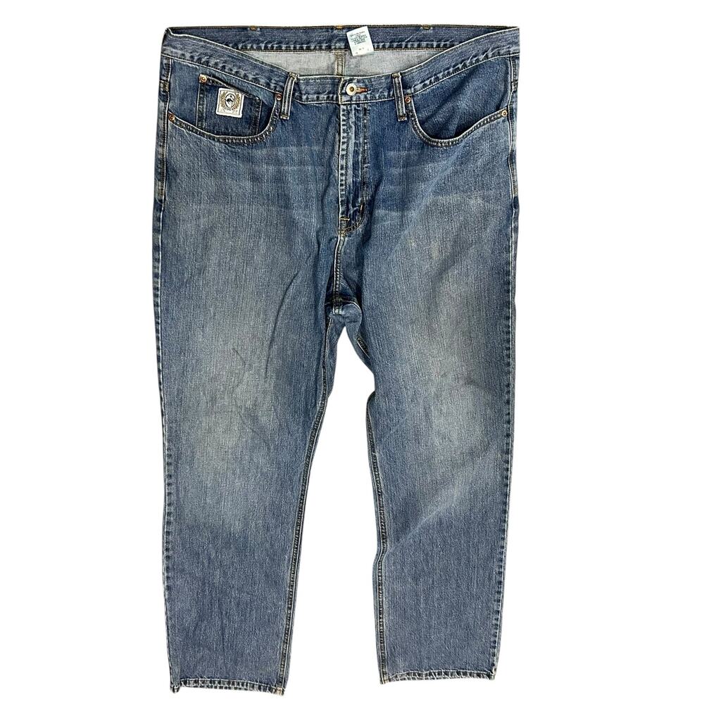 CINCH Jeans 42 x 36 Cotton Blue Denim Streetwear Western White Label Men's